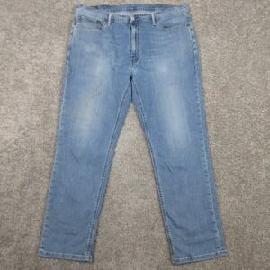 Levis Jeans Mens 38x30 Blue 541 Athletic Tapered Faded Whisker Flex Denim Pants